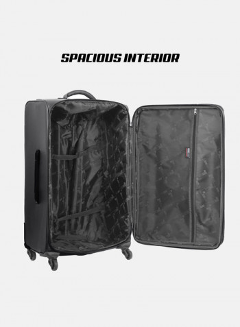 4-Piece Rolling Luggage Trolley Set