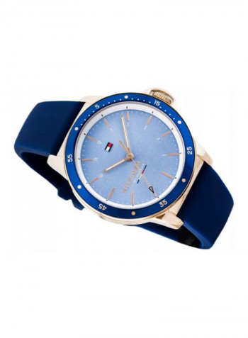 Women's Silicone Analog Wrist Watch 1782027
