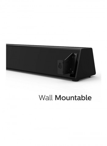 3.1 Channel Wireless Dolby Digital Sound Bar (2020) HTL3320/98 Black