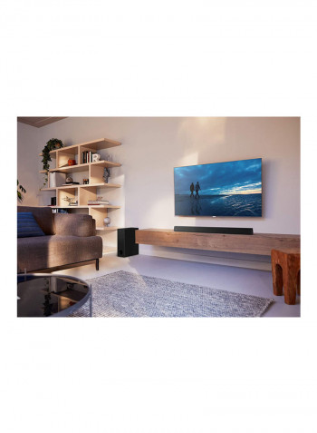 3.1 Channel Wireless Dolby Digital Sound Bar (2020) HTL3320/98 Black
