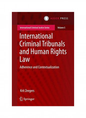 International Criminal Tribunals And Human Rights Law: Adherence And Contextualization Hardcover