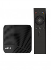 M8S Pro Android TV Box With Voice Remote Control LU-V4590EU Black