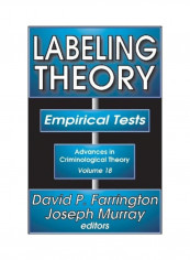 Labeling Theory: Empirical Tests Hardcover English