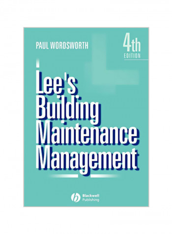 Lees Building Maintenance Management 4e Paperback