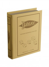Yahtzee Linen Book Vintage Edition Board Game
