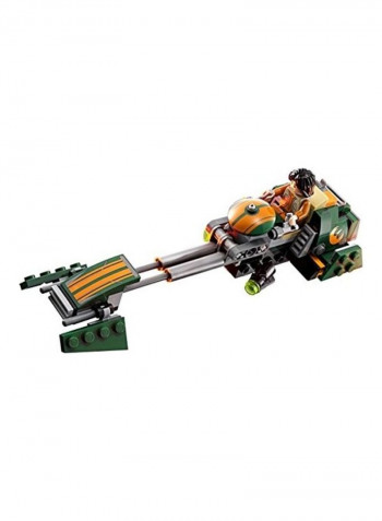 253-Piece Star Wars Ezra's Speeder Bike Building Toys Set