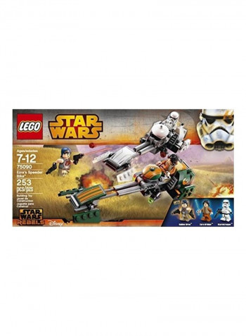 253-Piece Star Wars Ezra's Speeder Bike Building Toys Set
