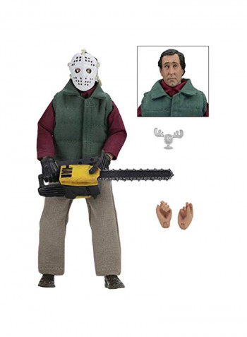 National Lampoon's Chainsaw Clark Clothed Action Figure 8inch