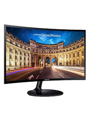 24-Inch Ultra Slim Curved LED Monitor Black