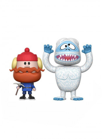 Rudolph Bumbles And Yukon Cornelius Bobblehead