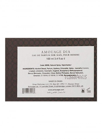 Dia EDP 3.4ounce