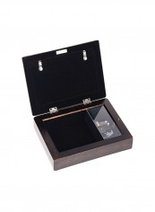 The Garden Burlwood Italian Style Musical Jewelry Box