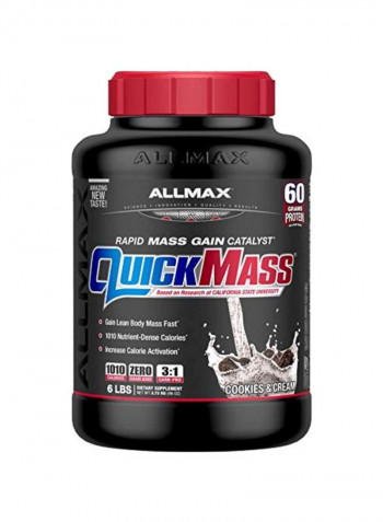 Quickmass Cookies Cream Dietary Supplement