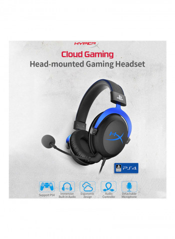 HyperX Cloud Headphones Black/Blue
