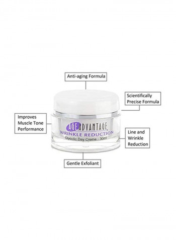 Wrinkle Reduction Glycolic Day Cream 30ml