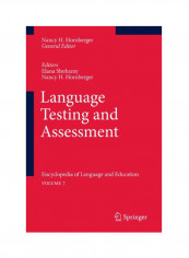 Language Testing And Assessment: Encyclopedia Of Language And Educationvolume 7 Paperback
