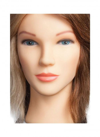 Hilary Human Hair Dummy Brown