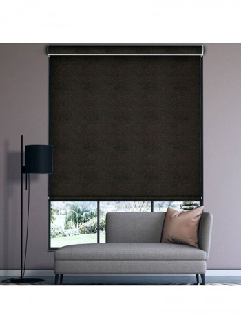 Single Mist Blackout Roller Blackout Window Shade Black/Grey 160x240cm