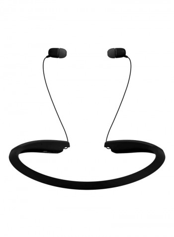 Bluetooth Wireless Stereo Neckband Earbuds Black