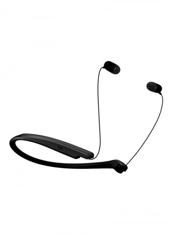 Bluetooth Wireless Stereo Neckband Earbuds Black