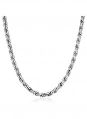 925 Sterling Silver Rope Chain Necklace reviews 925 Sterling Silver Rope Chain Necklace