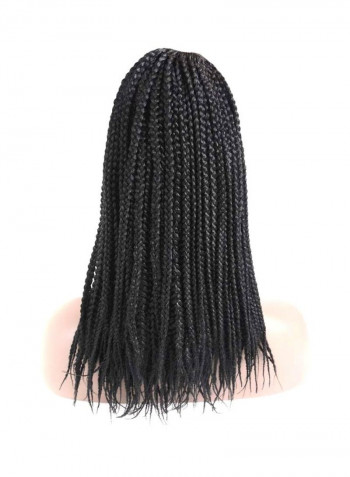 7-Piece Crochet Braid Extension Black 24inch
