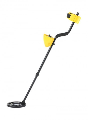 Adjustable Metal Detector Yellow/Black 104x30.5x21cm