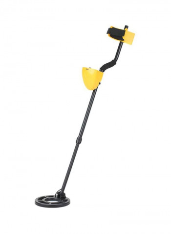 Adjustable Metal Detector Yellow/Black 104x30.5x21cm