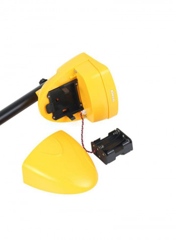 Adjustable Metal Detector Yellow/Black 104x30.5x21cm