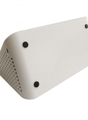 Air Quality Analyzer With Alarm Time And Calendar Display White 26.00 X 12.00 X 13.50cm