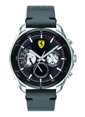 Men's Speed Racer Water Resistance Leather Analog Watch 830753