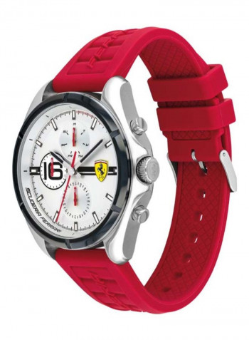 Men's Speed Racer Water Resistance Rubber Analog Watch 830783