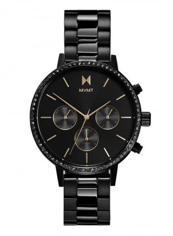 Women's Caviar Water Resistance Stainless Steel Analog Watch 28000055-D