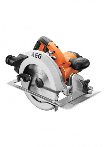 Circular Saw With Dust Port Orange/Grey
