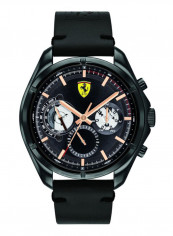 Men's Speed Racer Water Resistance Leather Analog Watch 830752