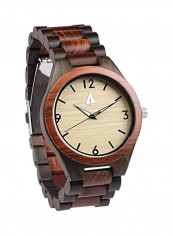 Men's Wooden Analog Watch HUT-3204