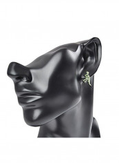 Cubic Zirconia Dinosaur Alloy Studs