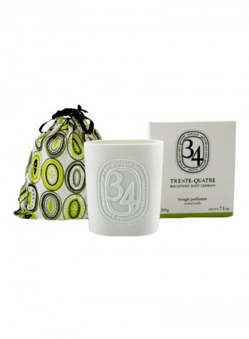 34 Boulevard Saint Germain Scented Candle White 7.3ounce
