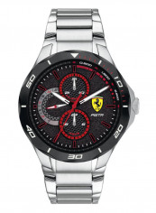 Men's Pista Water Resistance Stainless Steel Analog Watch 830726