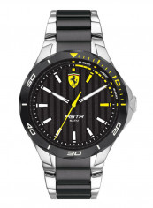 Men's Pista Water Resistance Stainless Steel Analog Watch 830762