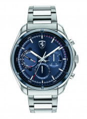 Men's Speed Racer Water Resistance Stainless Steel Chronograph Watch 830755