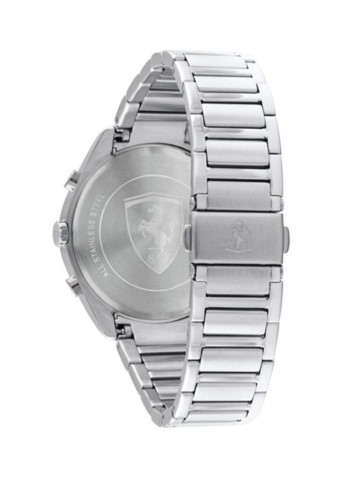Men's Water Resistant Stainless Steel Analog Watch 830507