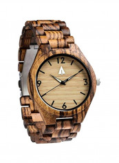 Men's Wooden Analog Watch HUT-4404