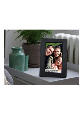 Wi-Fi Digital Photo Frame With Touch Screen 7inch Black