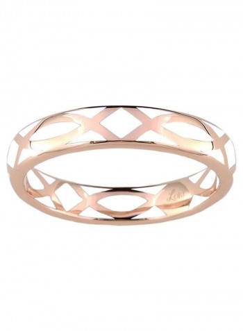 9 Karat Gold Confidence Laque Ring