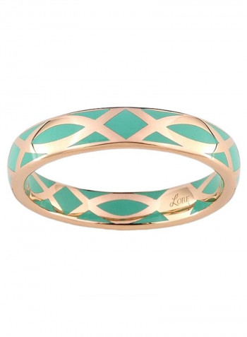 9 Karat Gold Confidence Laque Ring