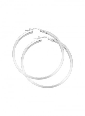 925 Sterling Silver Hoop Earrings