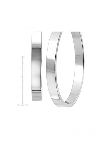 925 Sterling Silver Hoop Earrings