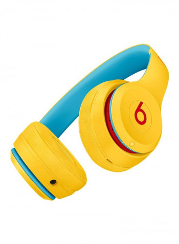 Solo3 Bluetooth On-Ear Headphones Yellow/Blue/Red