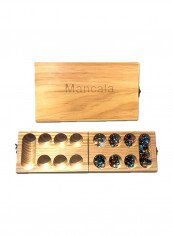 Deluxe Wood Mancala Board Game